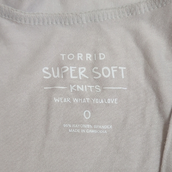 NWT Torrid Super Soft Duster, Color Tie Dye Size 0 - Picture 2 of 12